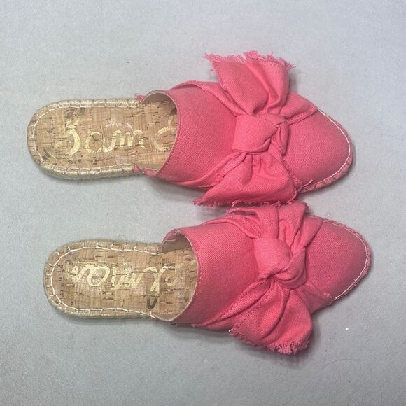 NWOB MSRP $100 SAM EDELMAN LYNDA ESPADRILLE MULE Women's Size 6.5 - Picture 5 of 9